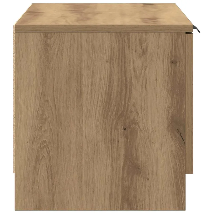 Meubles TV 2 pcs chêne artisanal 80x35x36,5cm bois d'ingénierie - 9