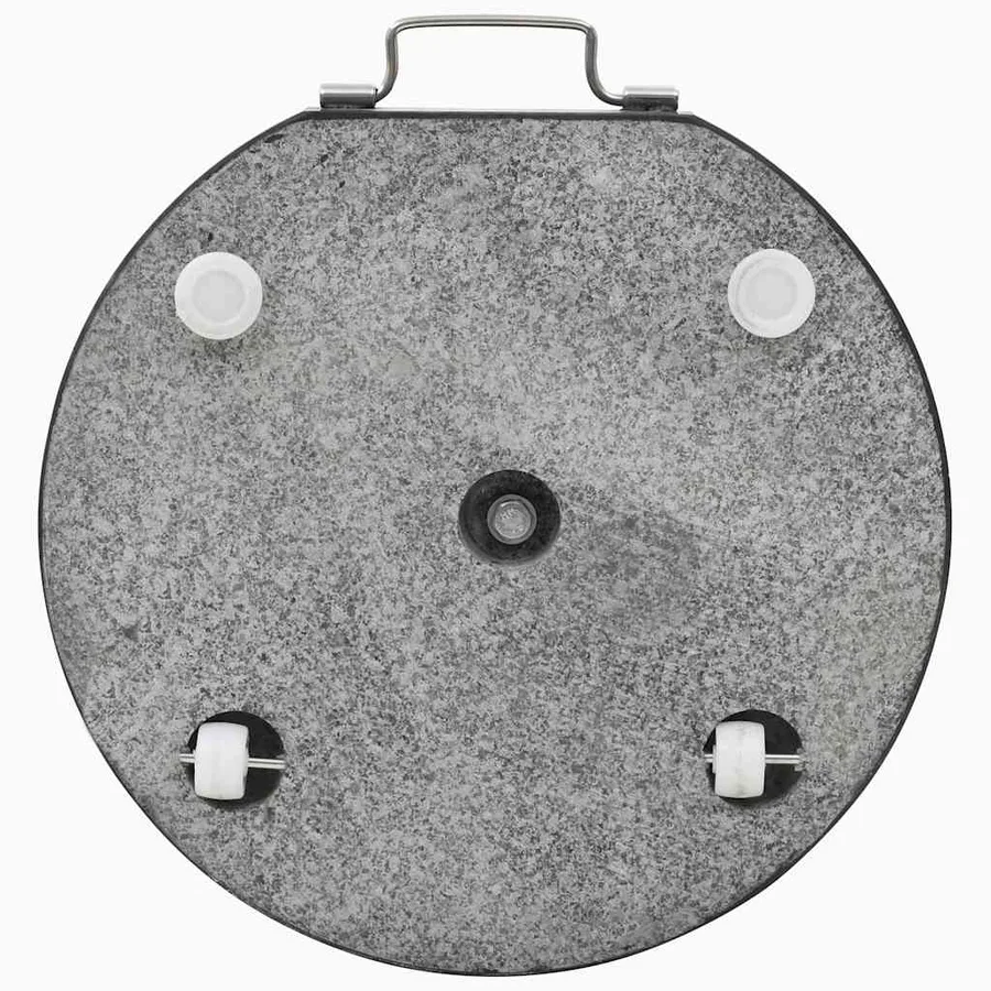 Socle de parasol Granite 28,5 kg Rond Noir - 5