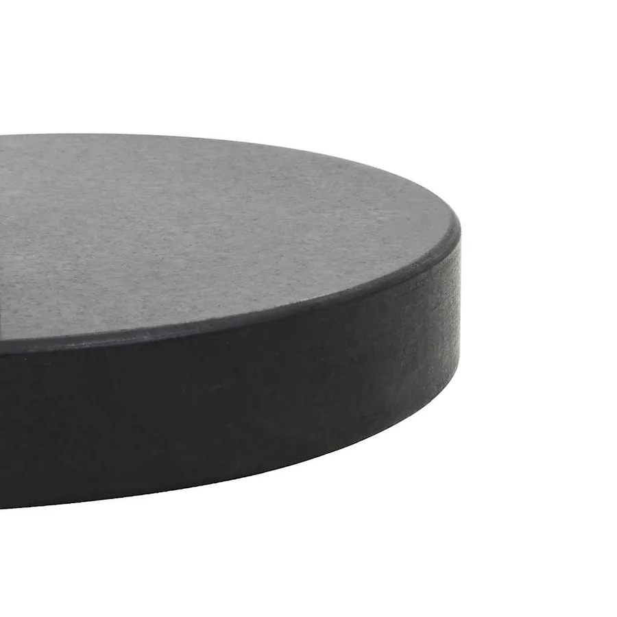 Socle de parasol Granite 28,5 kg Rond Noir - 7
