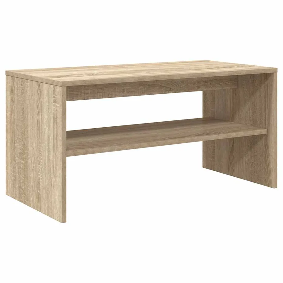 Meuble TV Chêne sonoma 80 x 40 x 40 cm Aggloméré - 2
