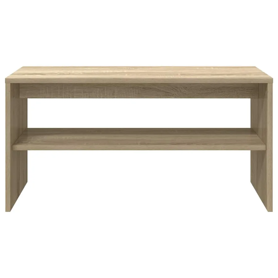 Meuble TV Chêne sonoma 80 x 40 x 40 cm Aggloméré - 5