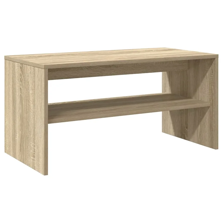 Meuble TV Chêne sonoma 80 x 40 x 40 cm Aggloméré - 7