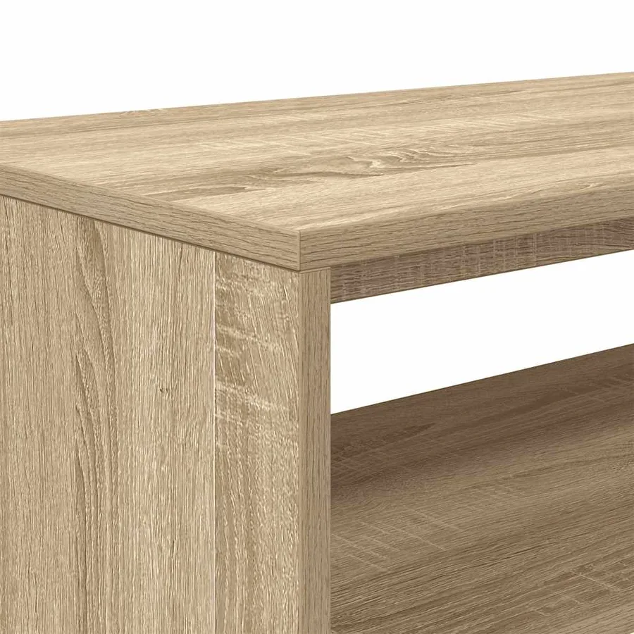 Meuble TV Chêne sonoma 80 x 40 x 40 cm Aggloméré - 8