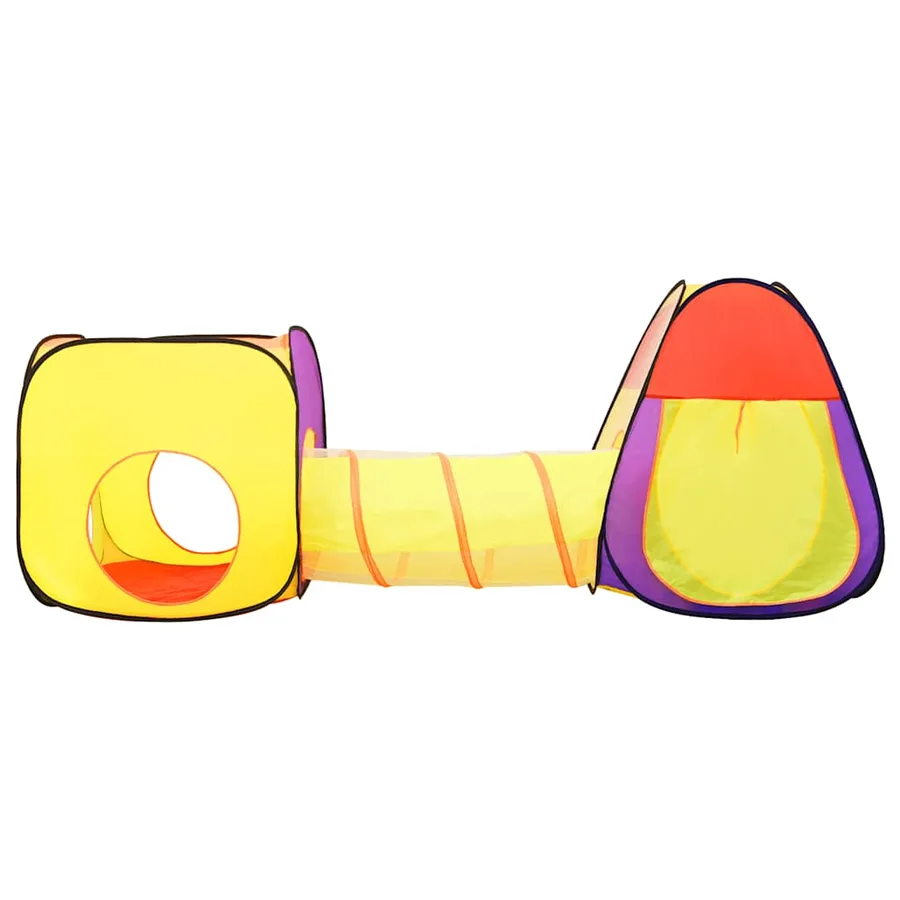 Tente de jeu pour enfants 250 balles Multicolore 255x80x100 cm - 5