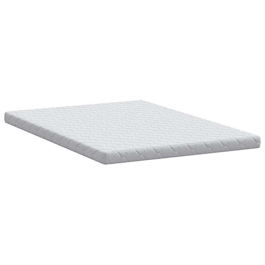 Matelas Blanc 160 x 200 cm Tissu jacquard - 6