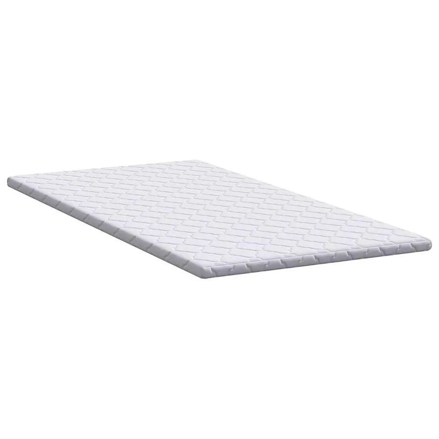 Surmatelas en Coco Blanc 160 x 200 cm Tissu jacquard - 6