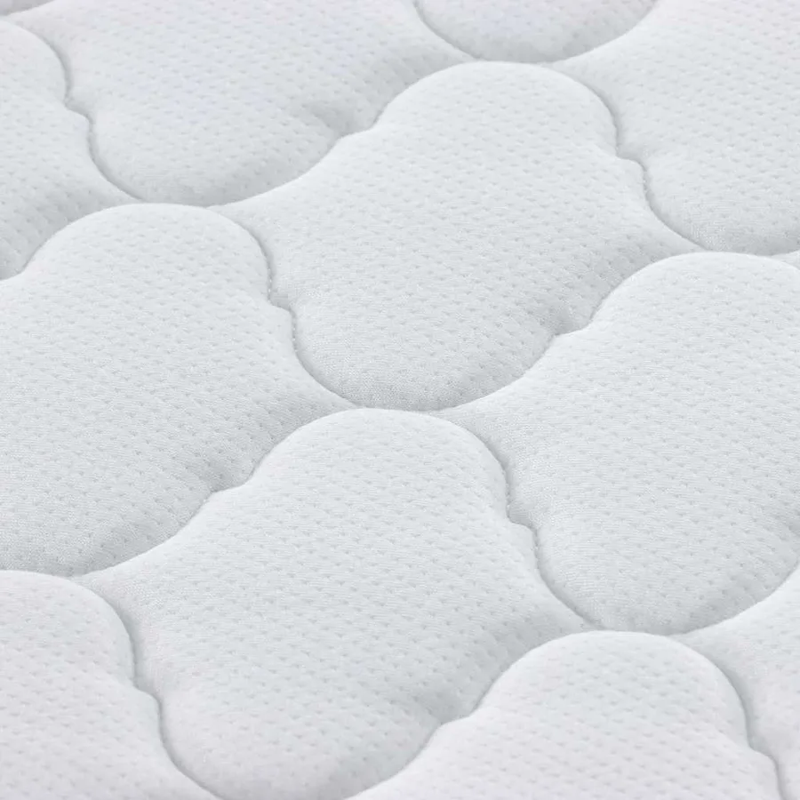 Surmatelas en Coco Blanc 160 x 200 cm Tissu jacquard - 8