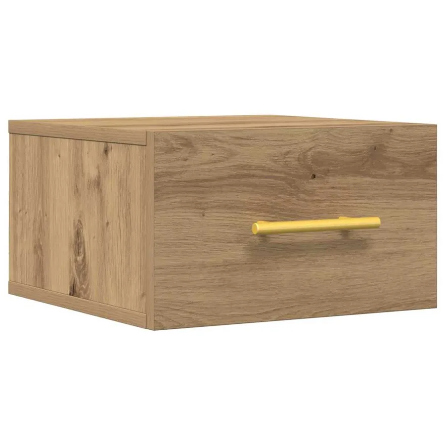 Cabinet de chevet 35 x 35 x 20 cm Bois d'ingénierie - 2