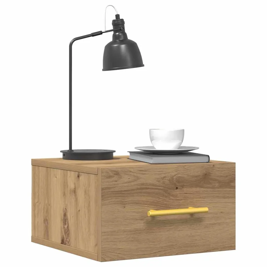 Cabinet de chevet 35 x 35 x 20 cm Bois d'ingénierie - 3