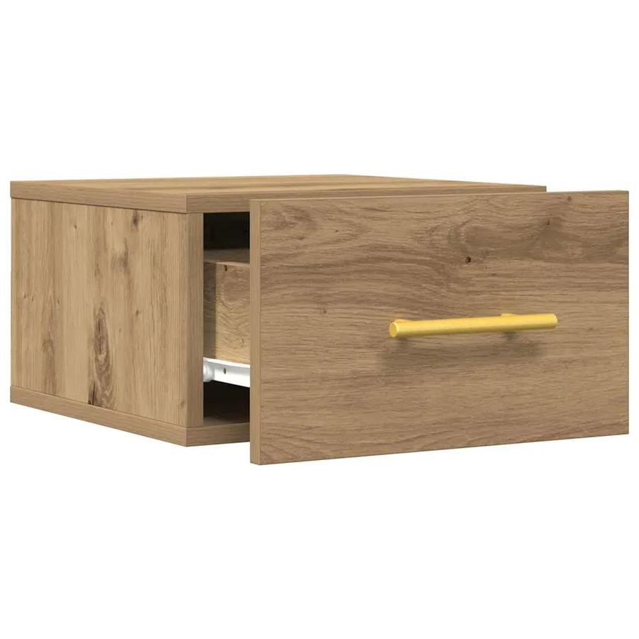 Cabinet de chevet 35 x 35 x 20 cm Bois d'ingénierie - 5