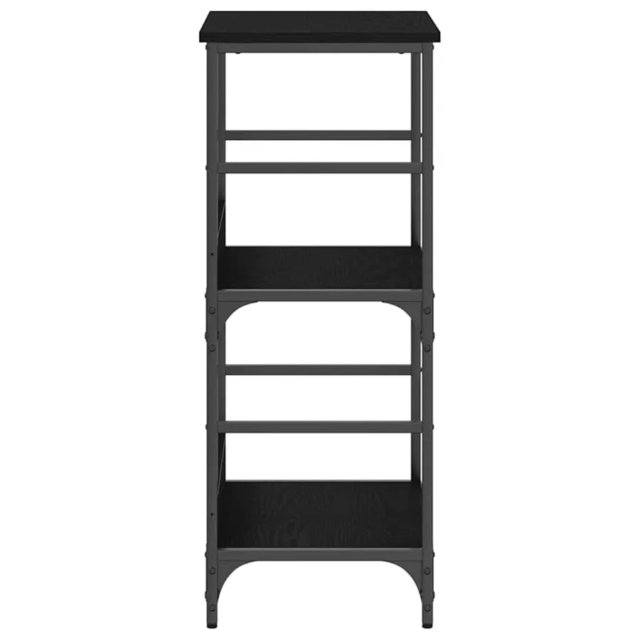 Étagère Chêne noir 50 x 33 x 82 cm Bois d'ingénierie - 6