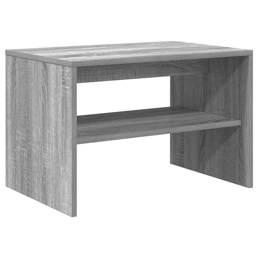 Meuble TV sonoma gris 60x40x40 cm bois d'ingénierie - 2