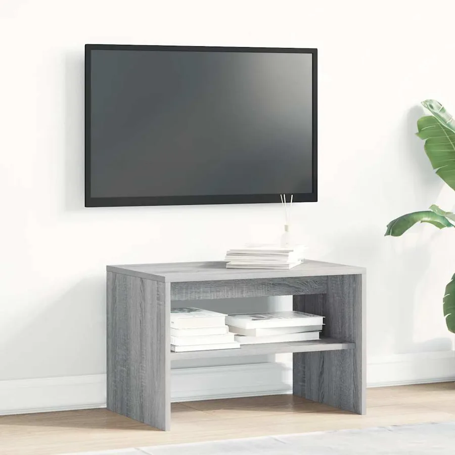 Meuble TV sonoma gris 60x40x40 cm bois d'ingénierie - 3