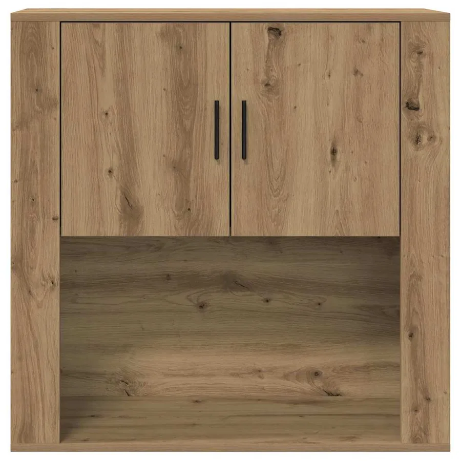 Meuble mural Chêne artisanal 80 x 33 x 80 cm Bois d'ingénierie - 6