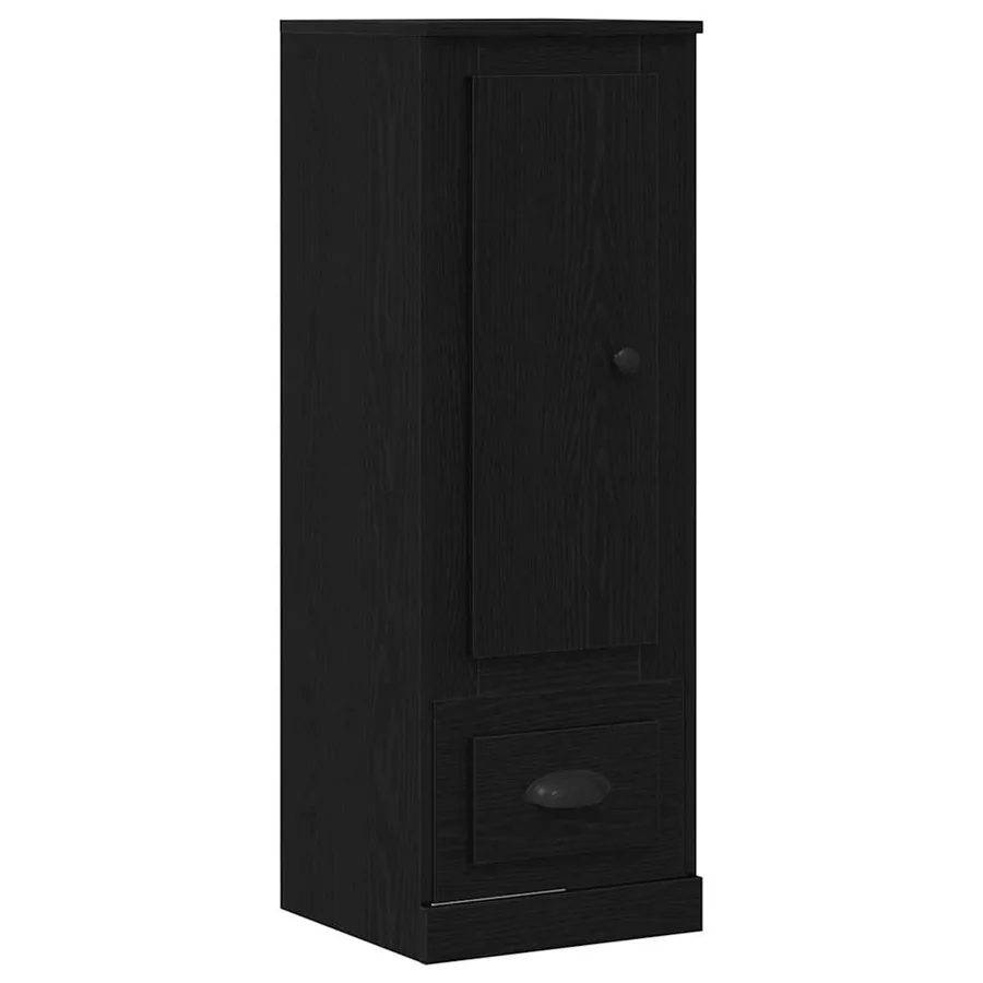 Highboard Chêne noir 132 x 35,5 x 103,5 cm Bois d'ingénierie - 6