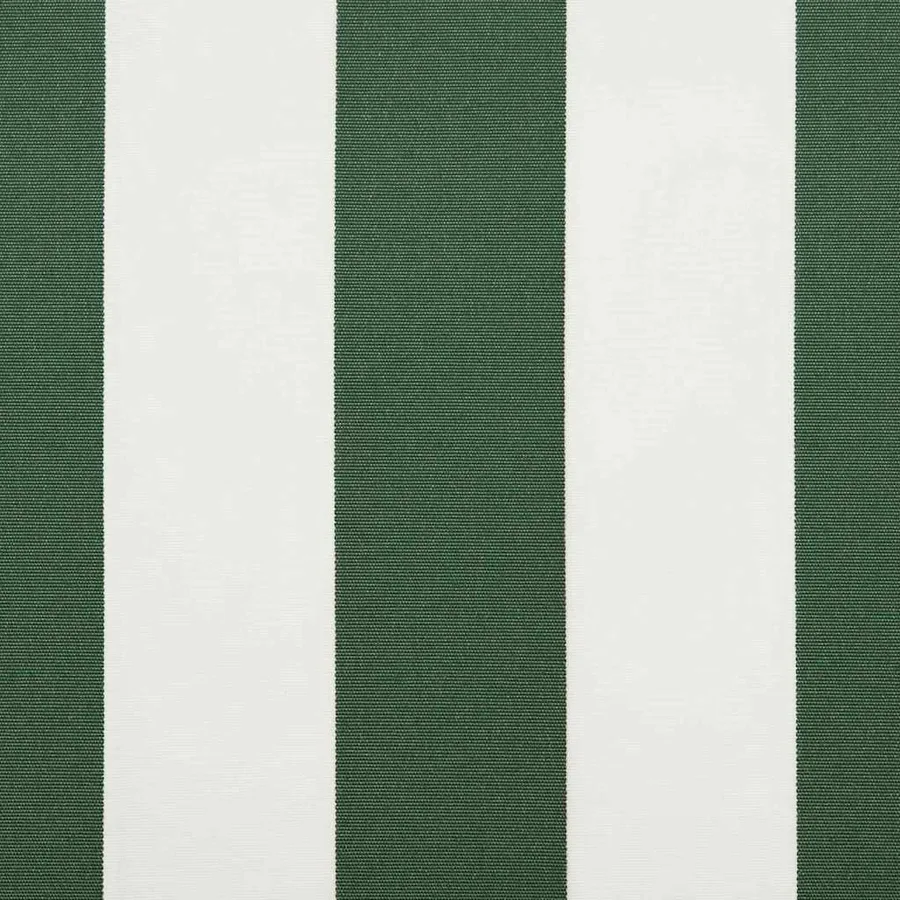 Remplacement de lambrequin Vert et blanc 4,5 m Polyester - 7