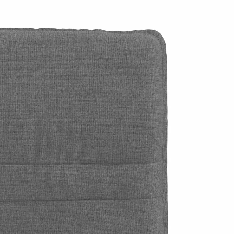 Chaises à manger lot de 4 gris foncé tissu - 7