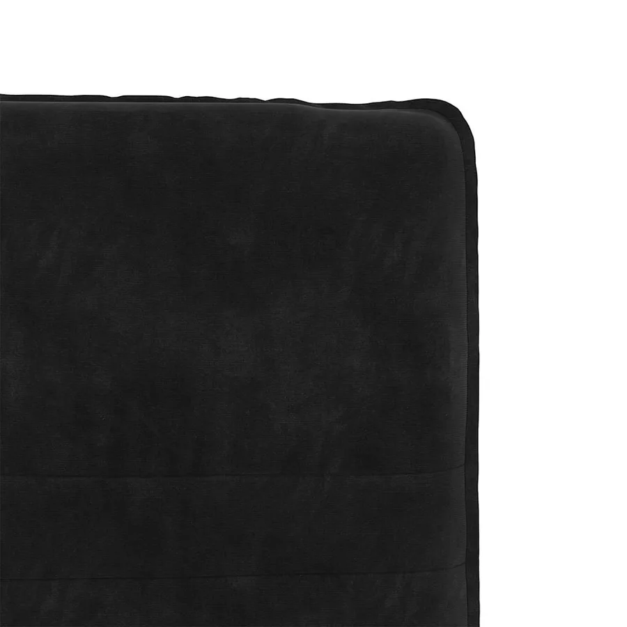 Chaise à manger Noir Velours - 7