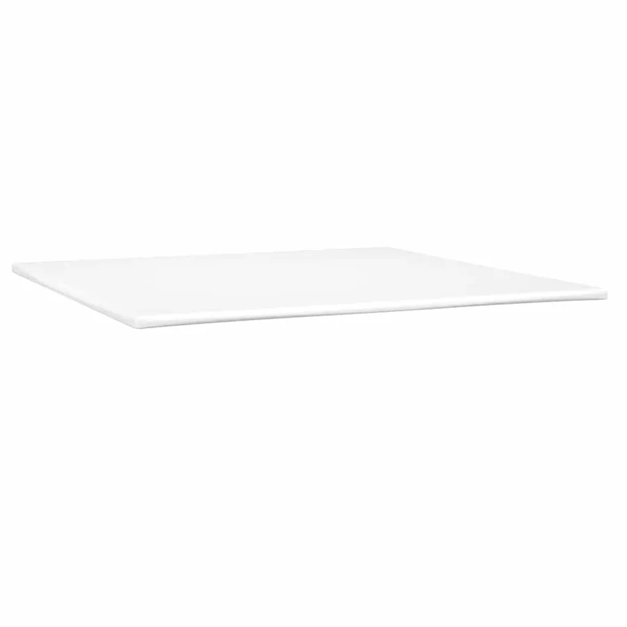 Sommier à lattes de lit avec matelas rose 200x220 cm velours - 8