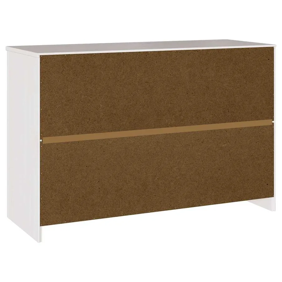 Buffet Drammen Blanc 114 x 43 x 75,5 cm Bois de pin massif - 6