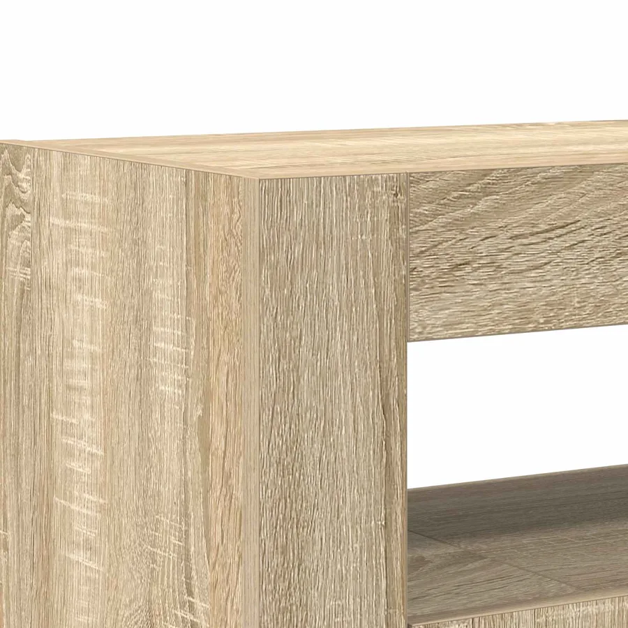 Buffet Chêne Sonoma 116 x 30 x 75 cm Bois d'ingénierie - 8