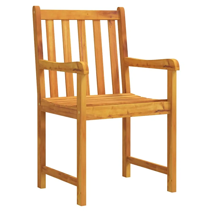 Ensemble de salle à manger pour jardin 7 pcs Marron - 6