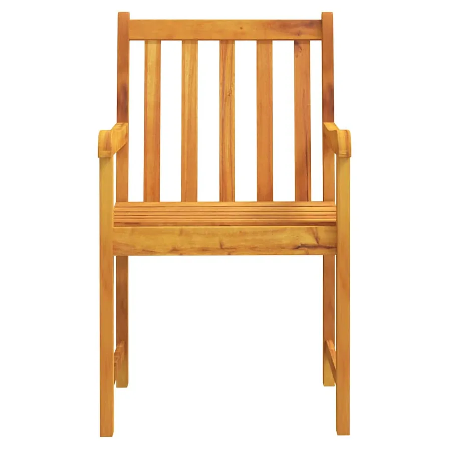 Ensemble de salle à manger pour jardin 7 pcs Marron - 9