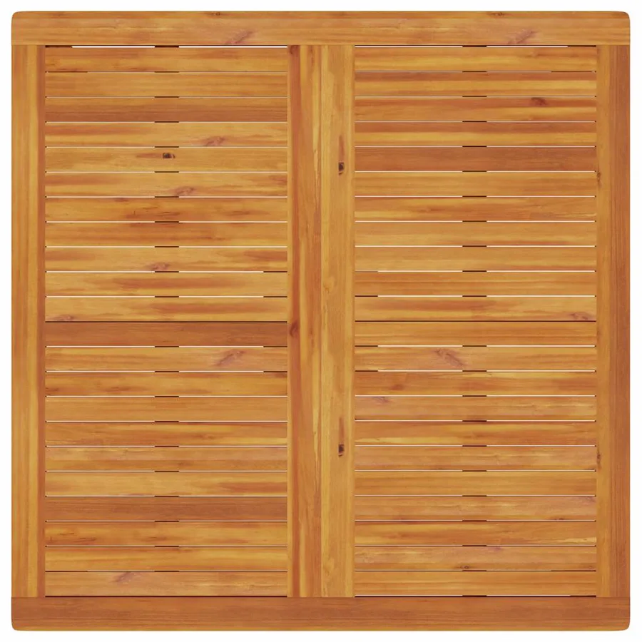 Ensemble de salle à manger pour jardin 9 pcs Marron - 8