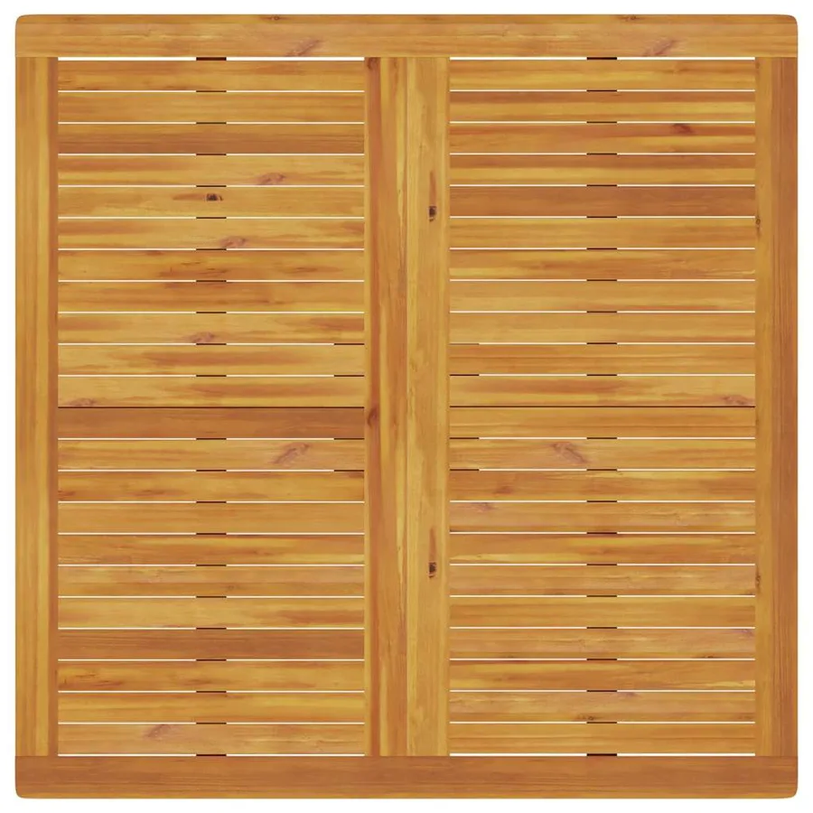 Ensemble de salle à manger pour jardin 3 pcs Marron - 8