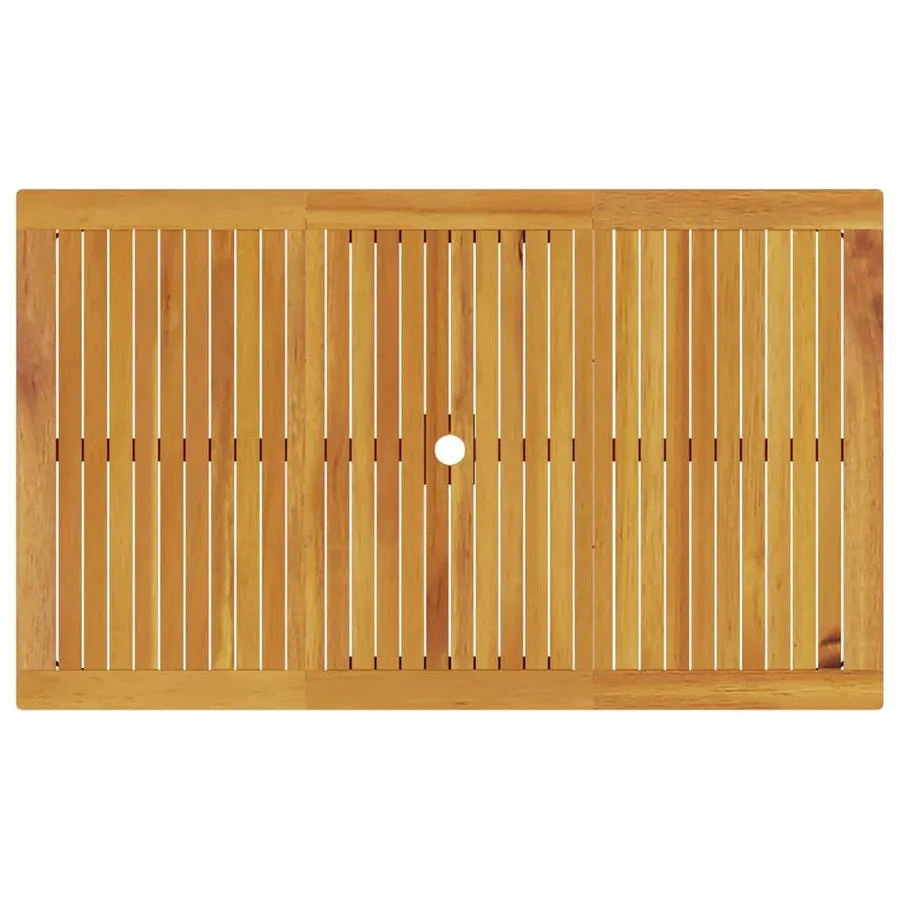 Ensemble de salle à manger pour jardin 5 pcs Marron - 8