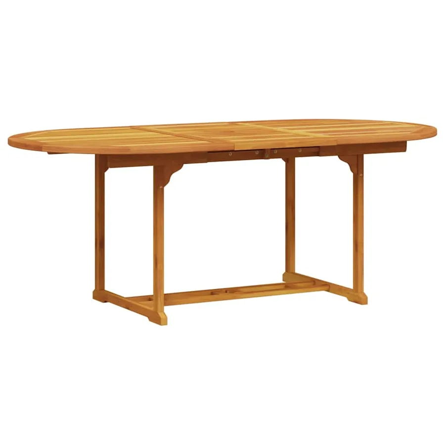 Ensemble de salle à manger pour jardin 5 pcs Marron - 6