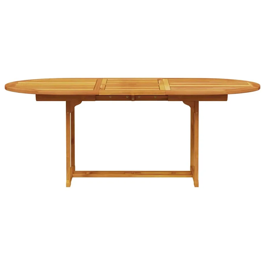 Ensemble de salle à manger pour jardin 5 pcs Marron - 9