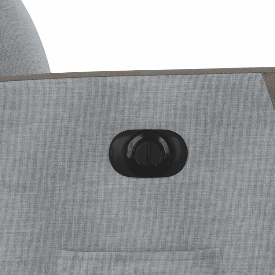 Fauteuil inclinable électrique Gris clair Tissu - 10