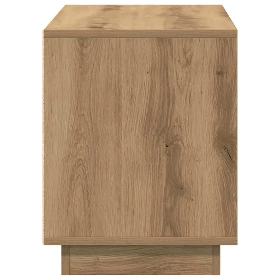 Meuble TV 80 x 35 x 45 cm chêne artisanal Bois d'ingénierie - 7