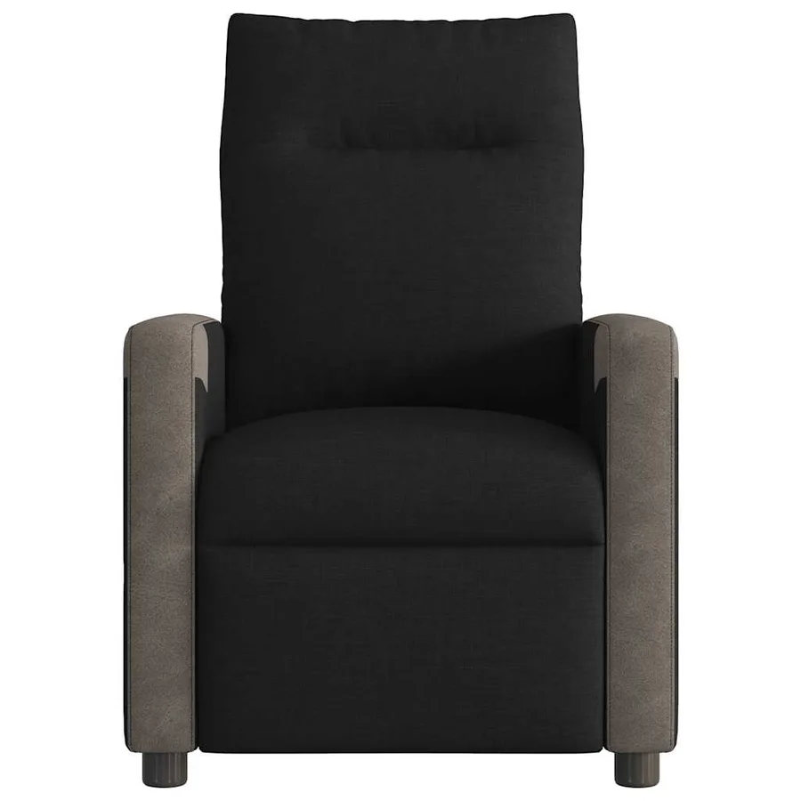 Fauteuil inclinable électrique Noir Tissu - 4