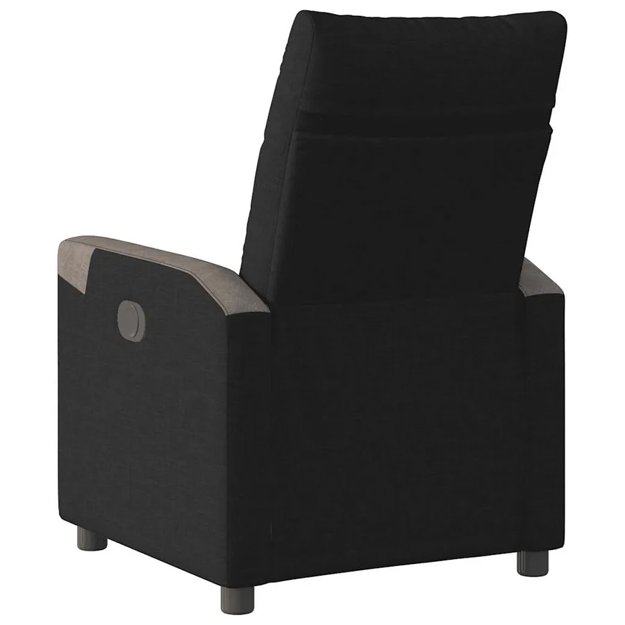 Fauteuil inclinable électrique Noir Tissu - 7