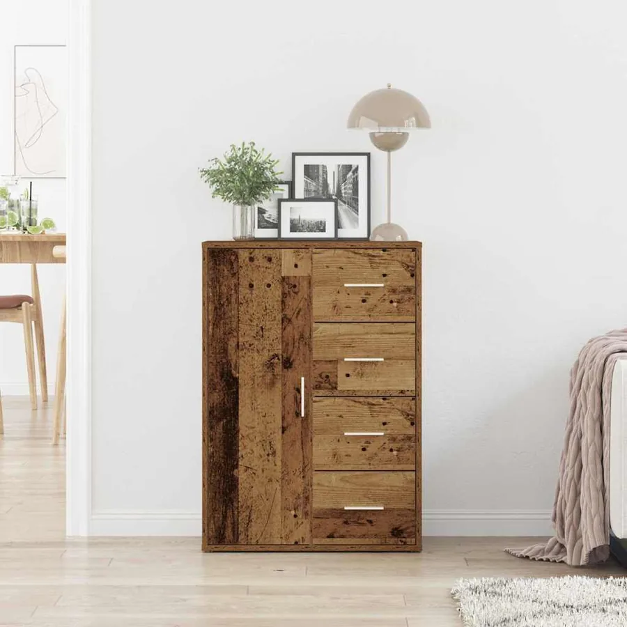 Buffet Bois ancien 60 x 31 x 84 cm Bois d'ingénierie