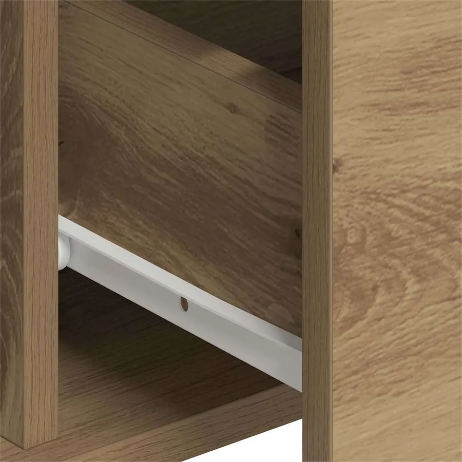 Buffet 2 pcs Chêne artisanal 60 x 31 x 84 cm Bois d'ingénierie - 10