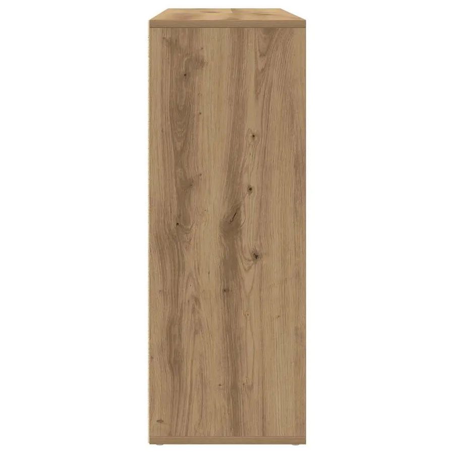 Buffet 2 pcs Chêne artisanal 60 x 31 x 84 cm Bois d'ingénierie - 7
