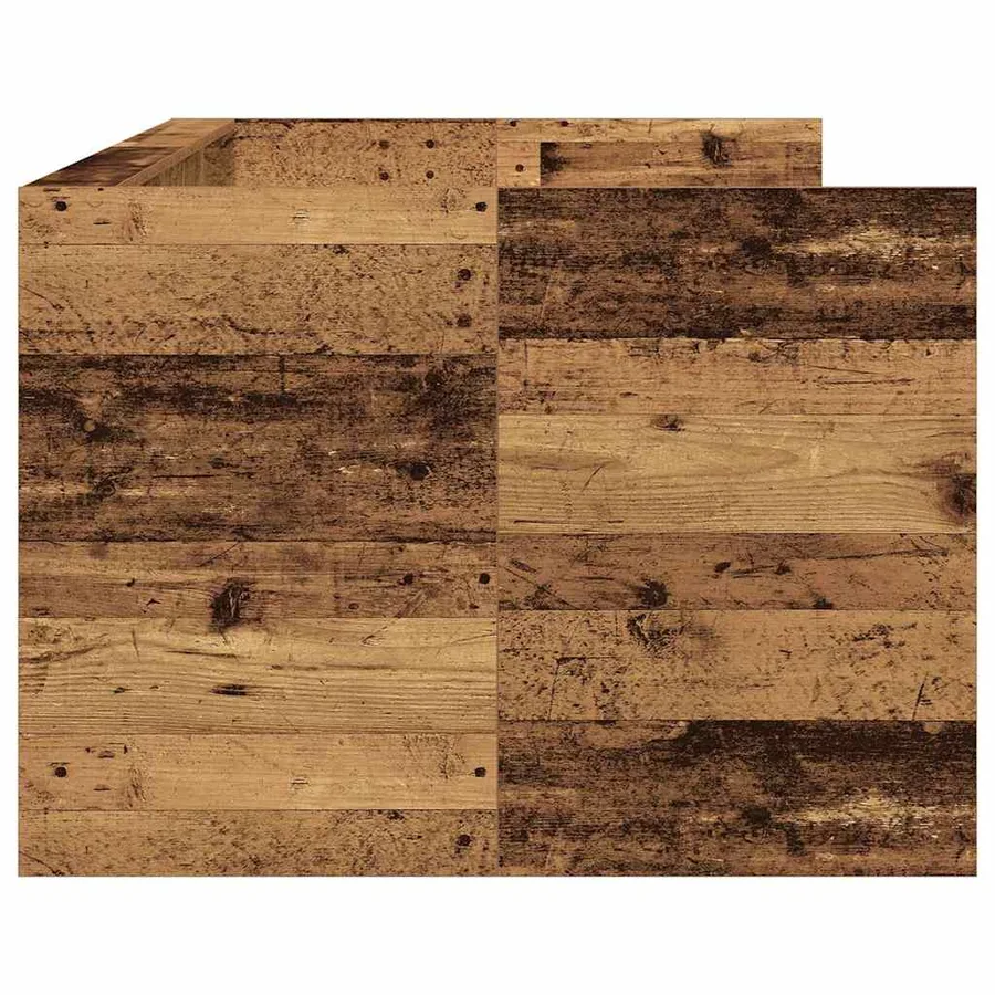 Lit d'appoint Bois Ancien 90 x 190 cm Bois d'ingénierie - 5