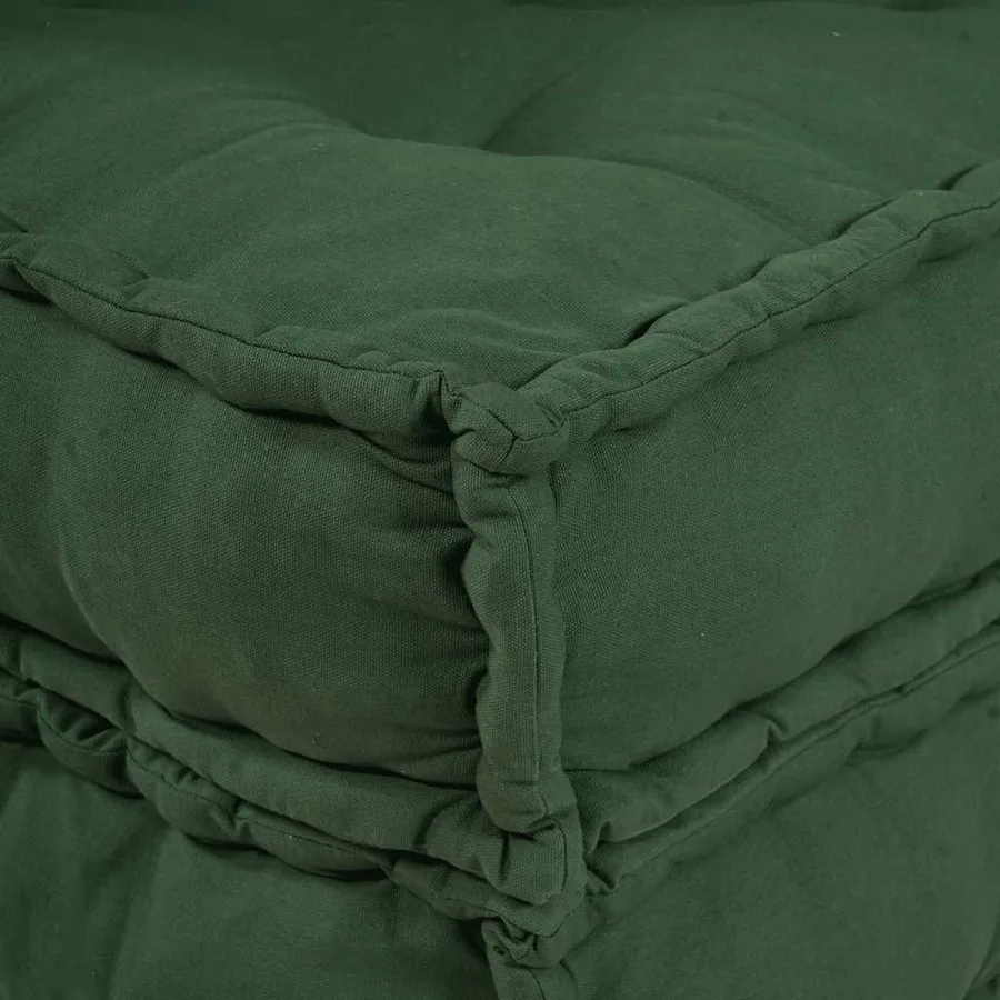 Canapé modulaire vert 70x70x54 tissu - 11