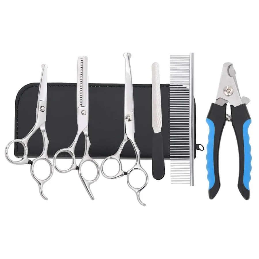 Ensemble de ciseaux de toilettage pour chien 6 pcs - 3