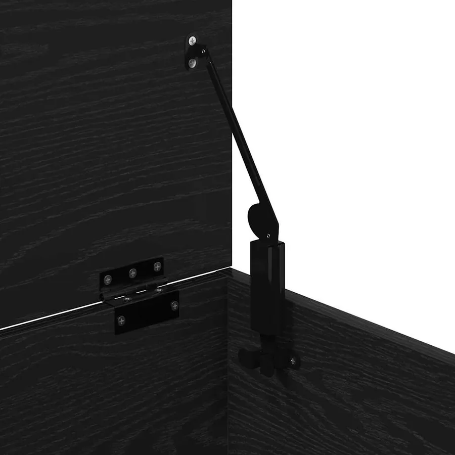 Boîte de Rangement avec stockage Chêne noir 100 x 42 x 46 cm - 9
