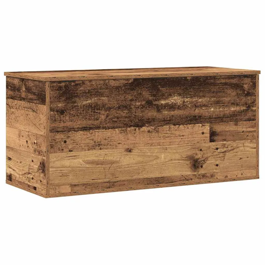 Boîte de Rangement avec stockage Bois ancien 100 x 42 x 46 cm - 2