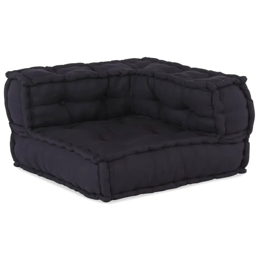 Unité de canapé modulaire 3 pcs Anthracite Tissu - 2