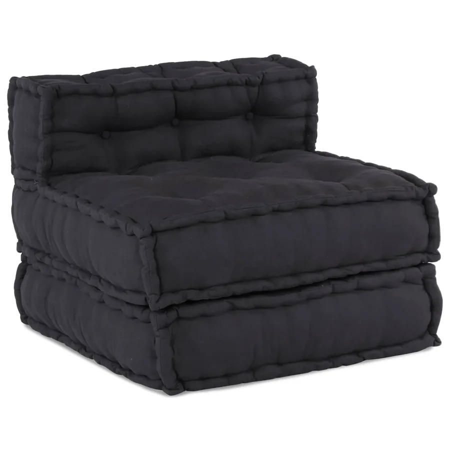 Unité de canapé modulaire 3 pcs Anthracite Tissu - 6