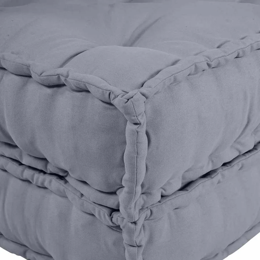 Unité de canapé modulaire Gris 70 x 70 x 56 cm Tissu - 11