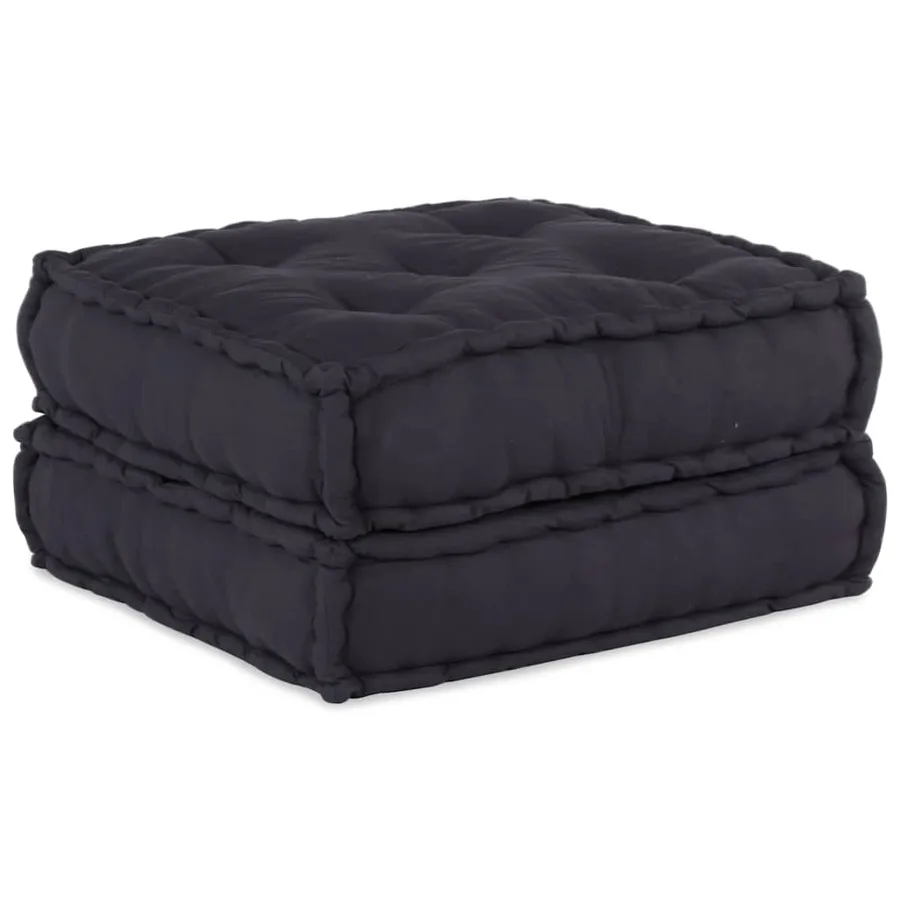 Canapé modulaire anthracite 70x70x36 tissu - 2