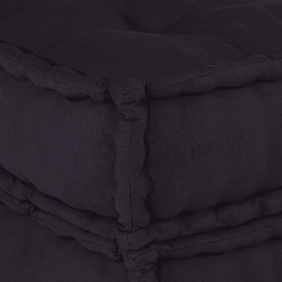Canapé modulaire anthracite 70x70x36 tissu - 8