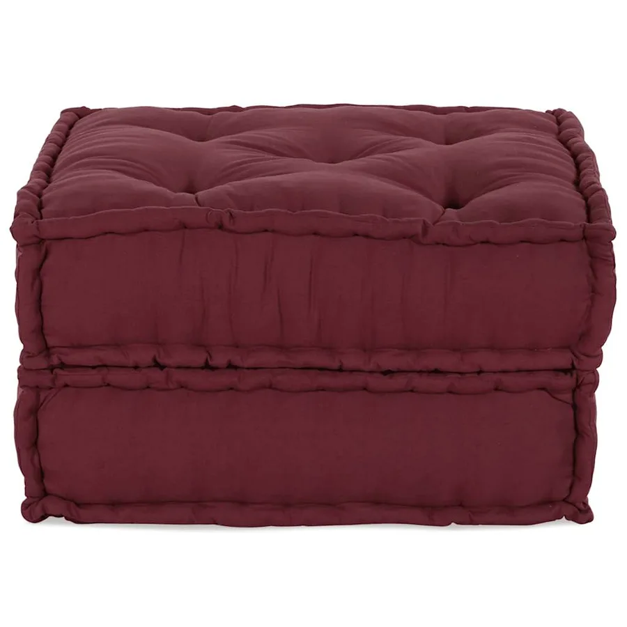 Canapé modulaire marron 70x70x36 tissu - 4